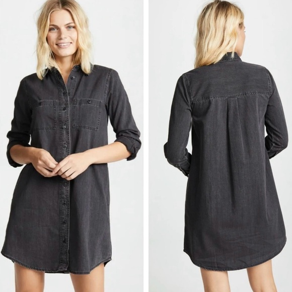 Madewell Dresses & Skirts - Madewell Denim Puff-Sleeve Shirtdress in Kelsey Wash size medium